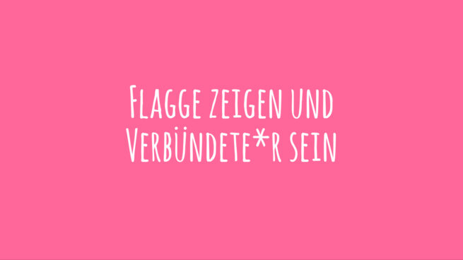 Featurebild Flagge zeigen